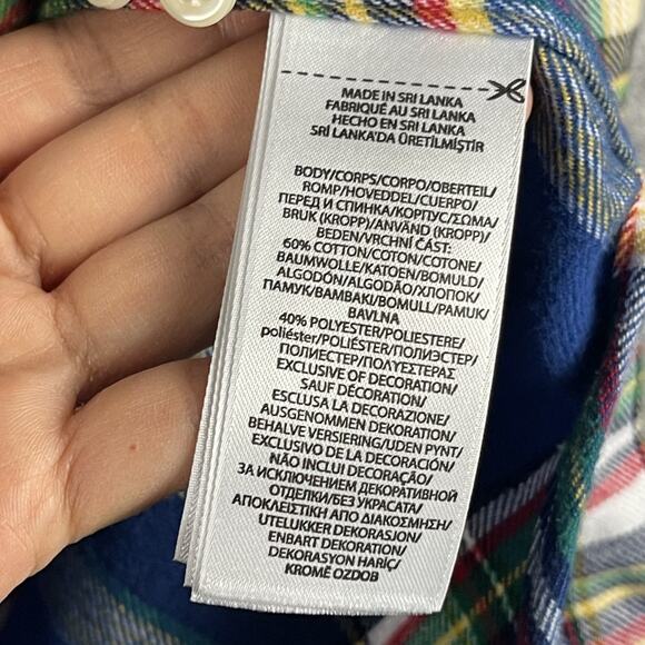 Polo Ralph Lauren Flannel Shirt Mens 2XLT Plaid Button Down Performance Preppy - Picture 7 of 13